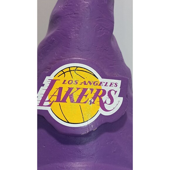Los Angeles Lakers NBA Garden Gnome 11" Tall Forever Collectibles Brand New - Picture 4 of 8